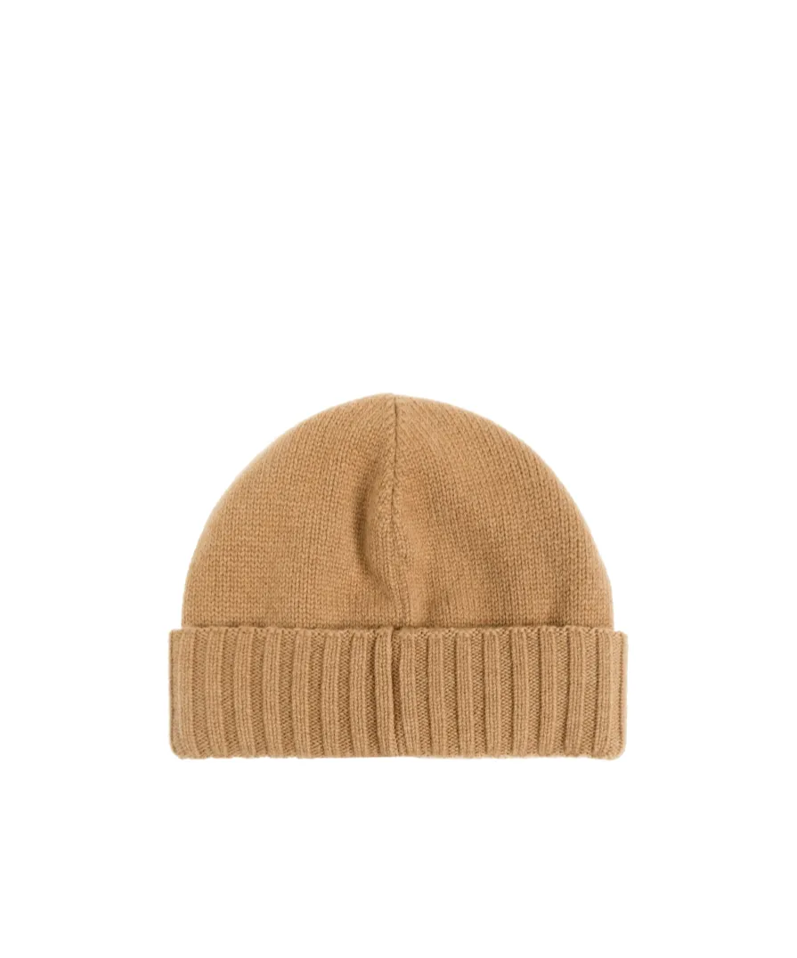 Logo Patch Knitted Beanie