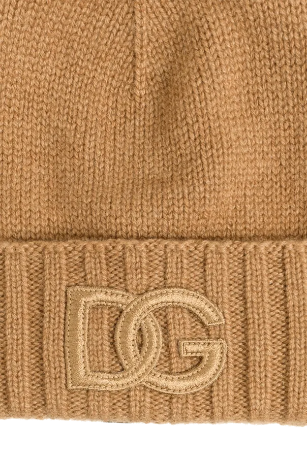 Logo Patch Knitted Beanie