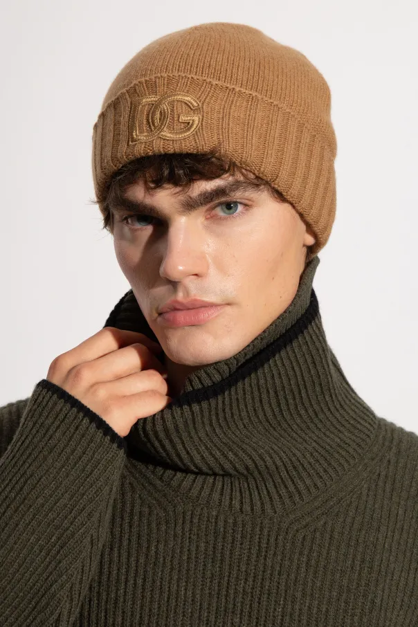 Logo Patch Knitted Beanie