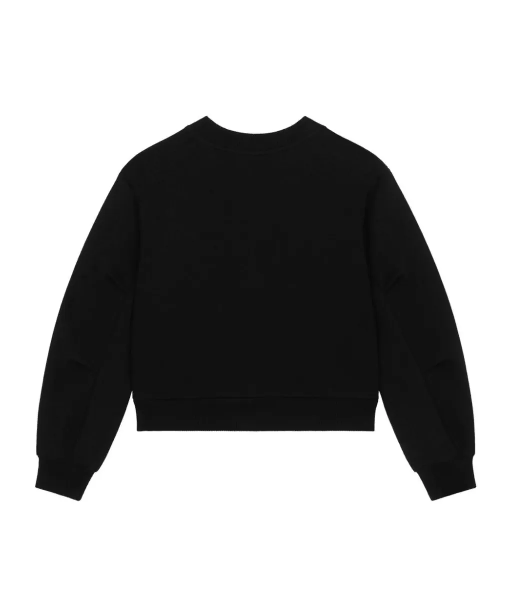 Floral Printed Crewneck Sweatshirt