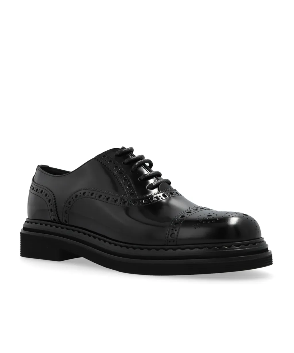 Lace-Up Platform Shoes