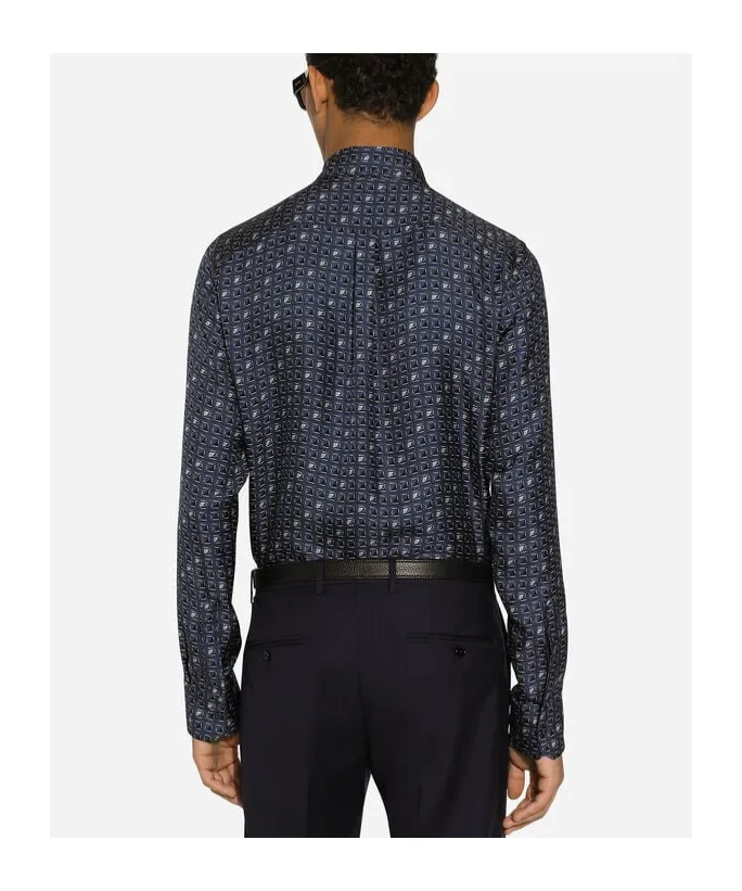 Printed Martini-Fit Shirt