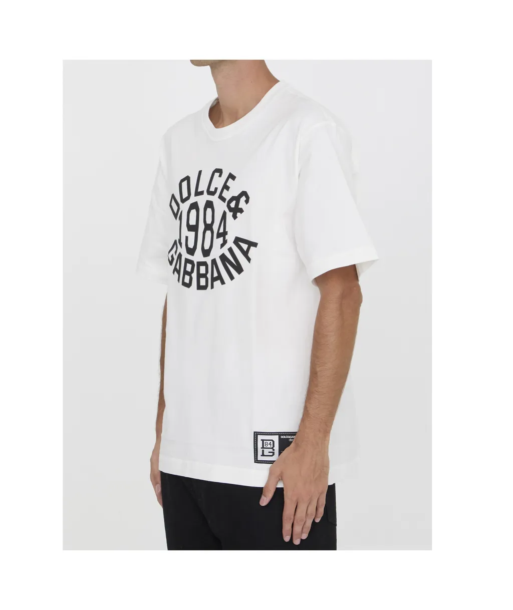Logo Printed Crewneck T-Shirt