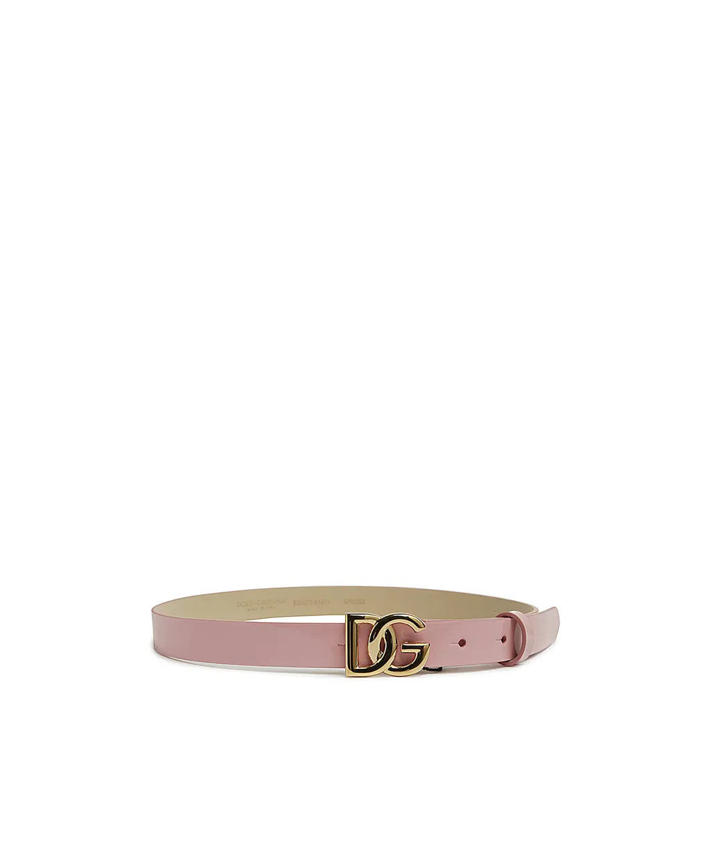 Logo Plaque Buckle Belt