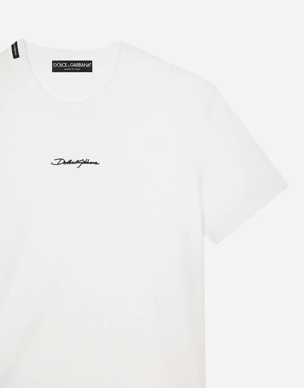Logo Patch Crewneck T-Shirt