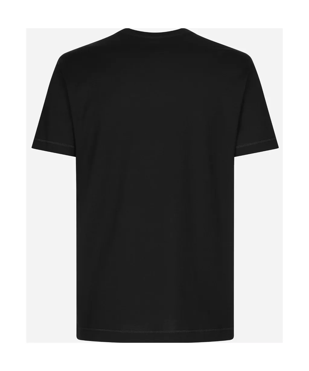 Logo Patch Crewneck T-Shirt