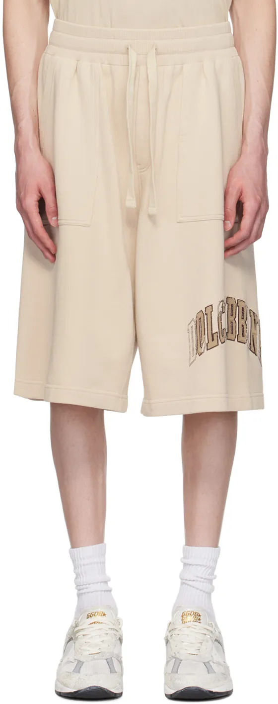 Logo Embroidered Jogging Shorts