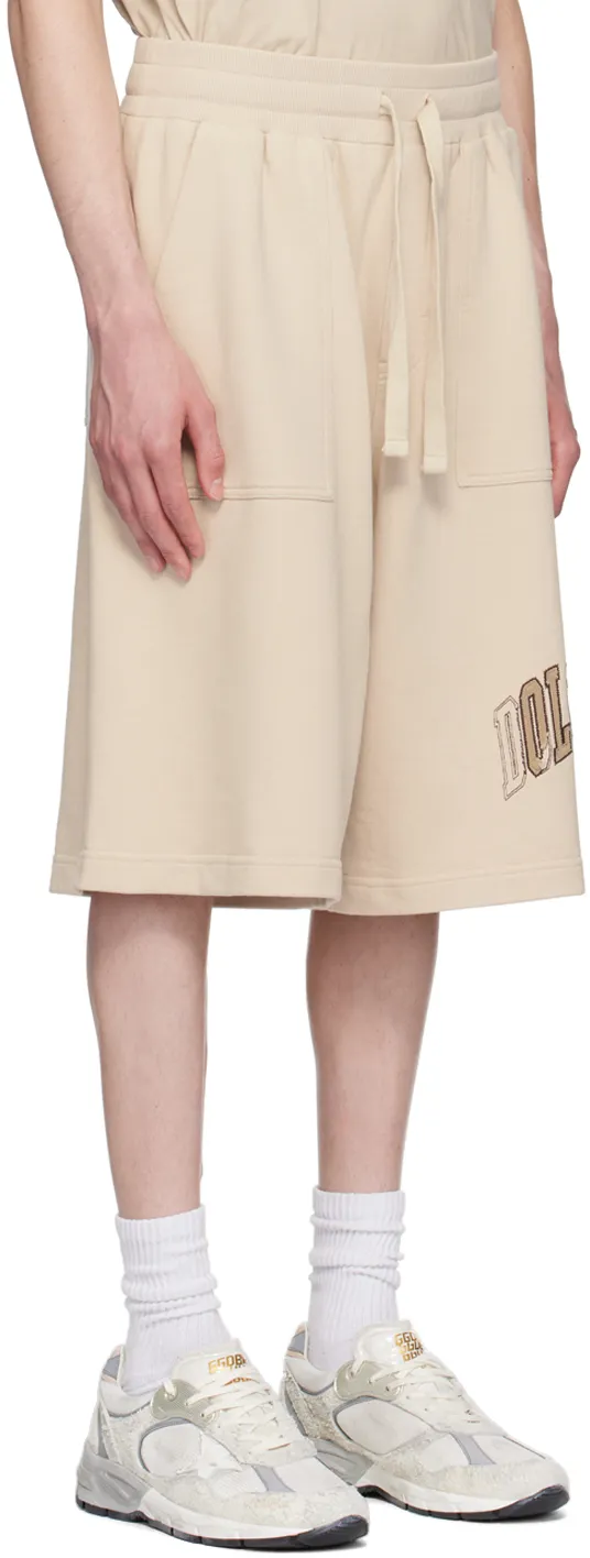 Logo Embroidered Jogging Shorts
