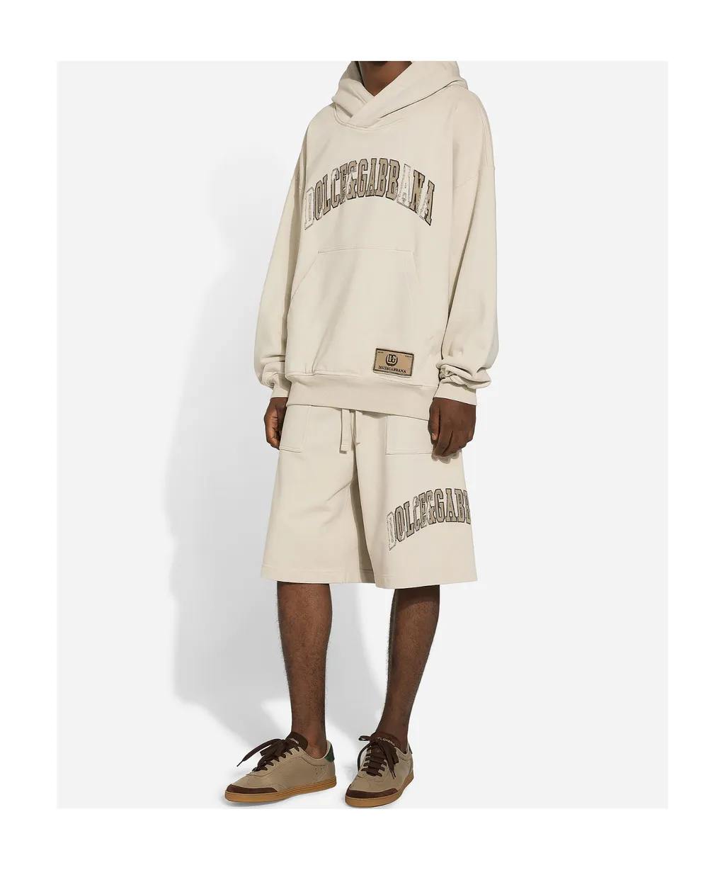 Logo Embroidered Jogging Shorts