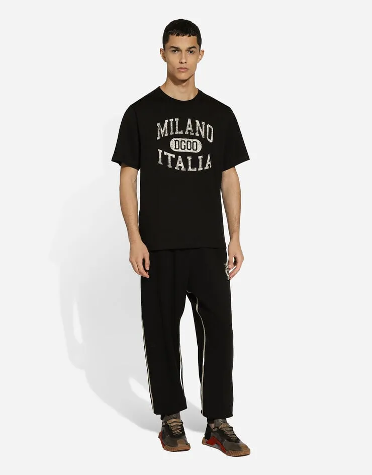 Dg Logo Printed Jogging Pants