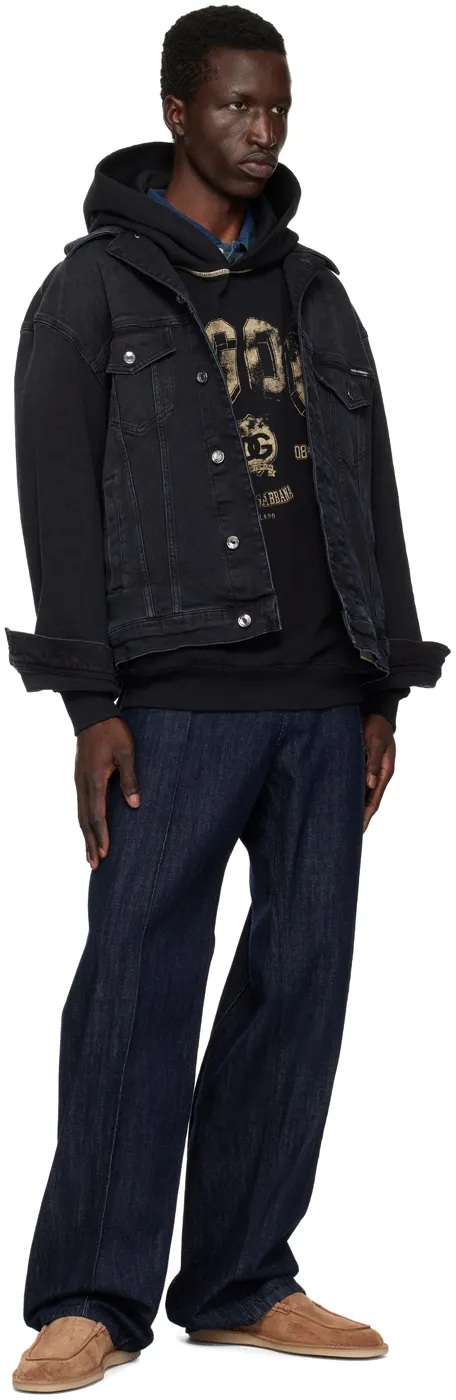 Logo Printed Oversize Hoodie