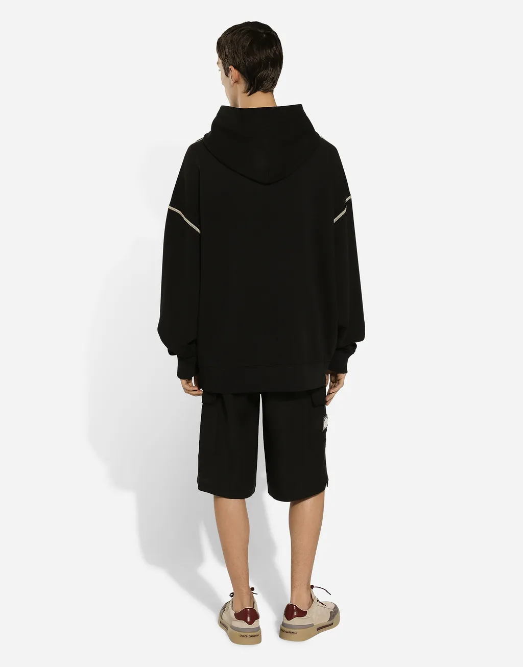 Logo Printed Oversize Hoodie