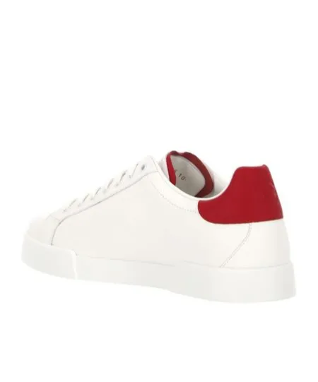 Portofino Dg Logo Perforated Sneakers