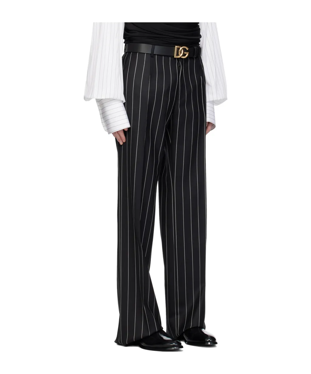 Straight-Leg Casual Pants