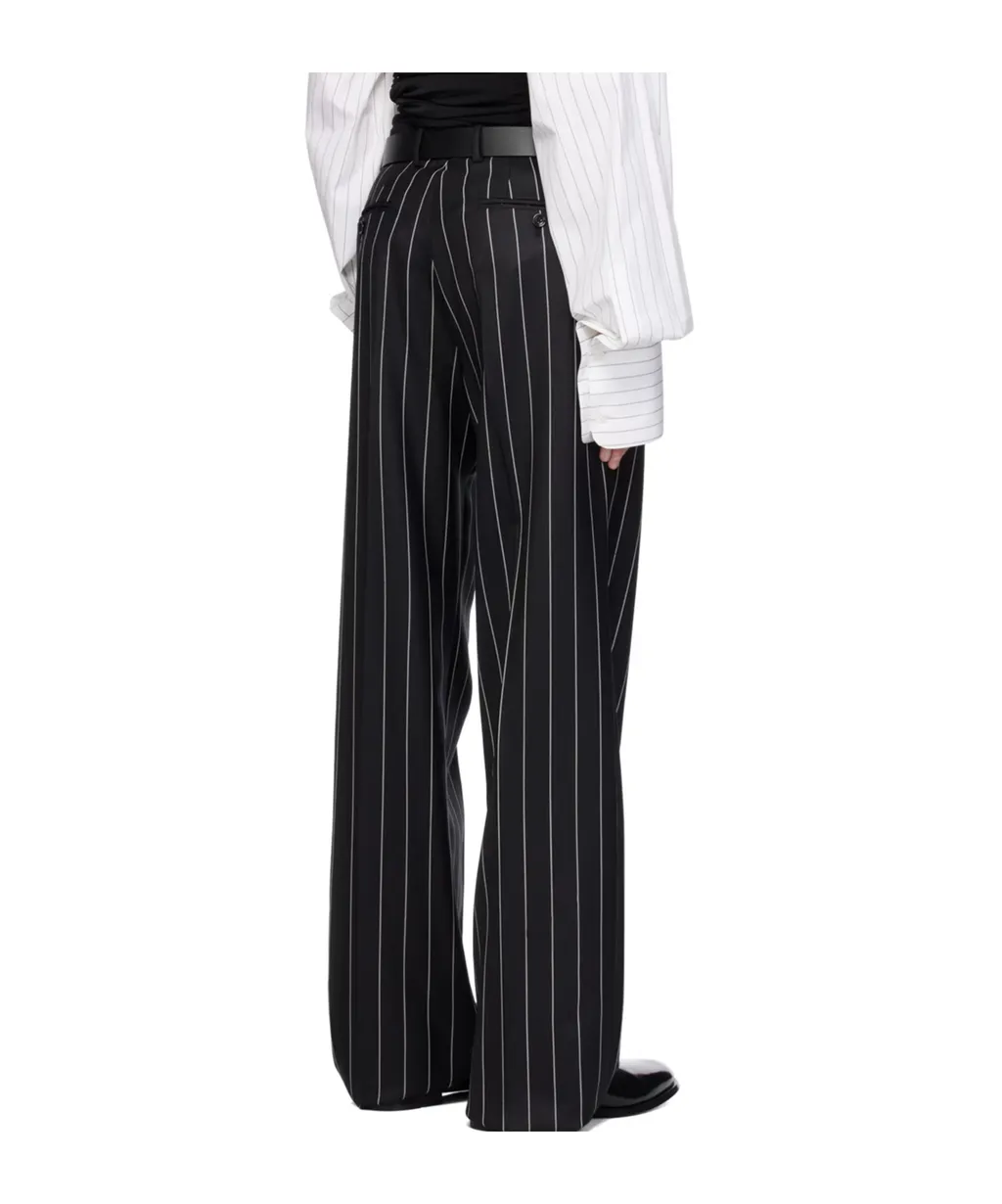 Straight-Leg Casual Pants