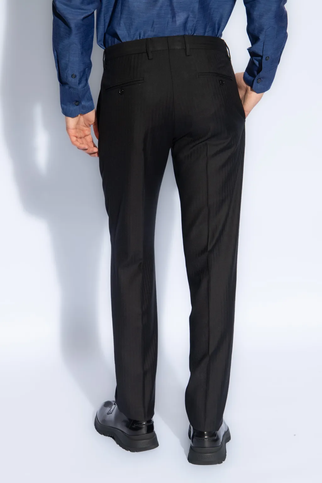 Pressed Crease Tailored Pants