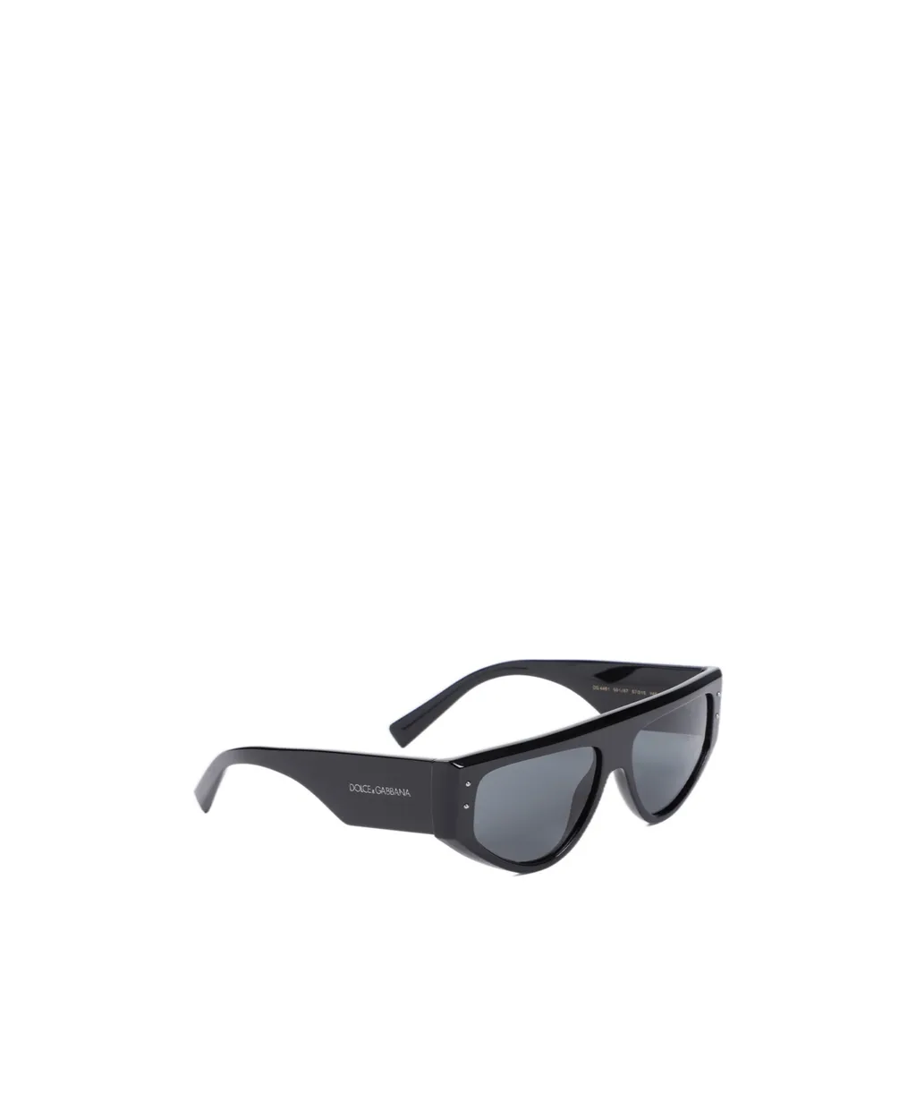 Rectangular Logo Sunglasses