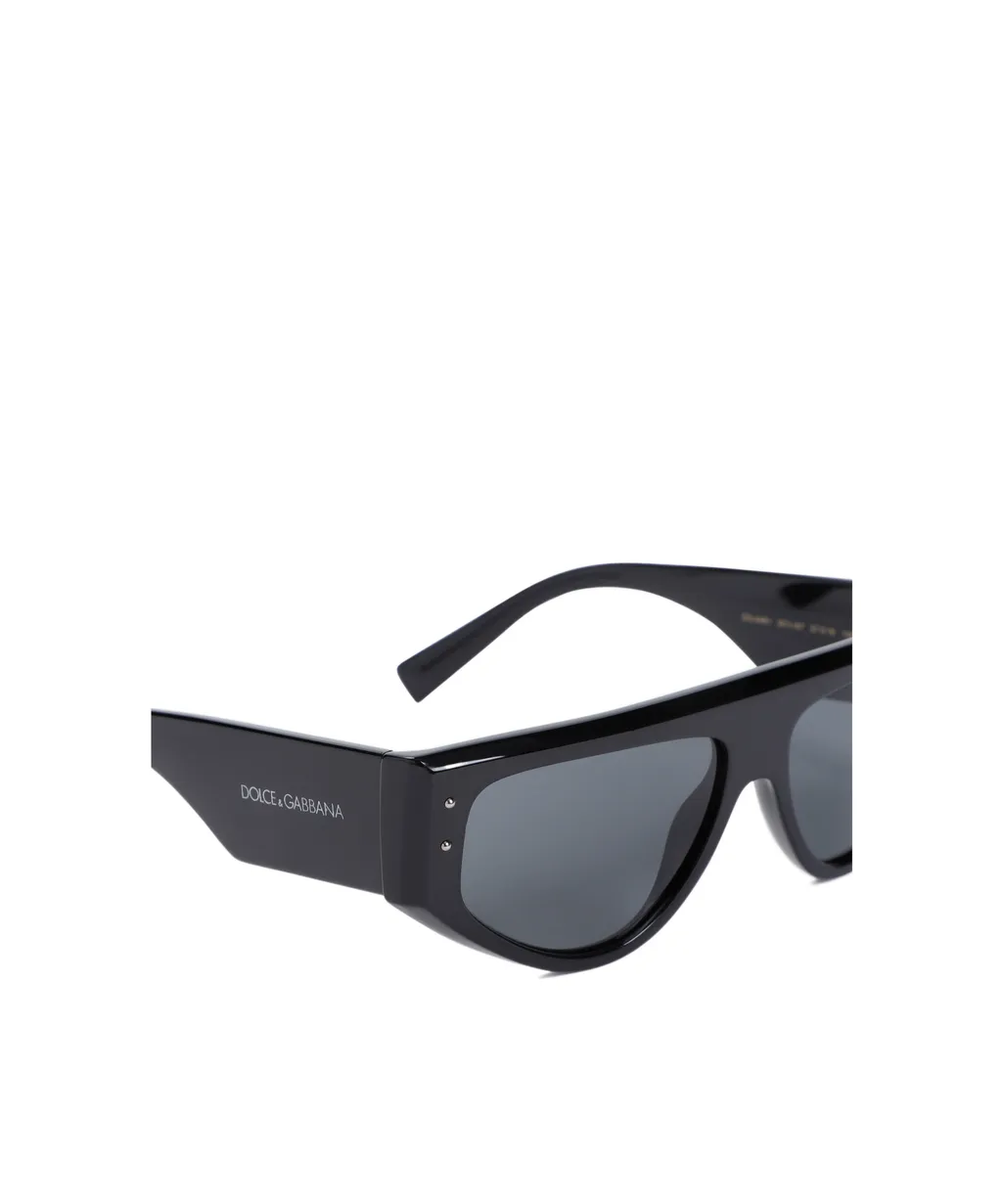 Rectangular Logo Sunglasses