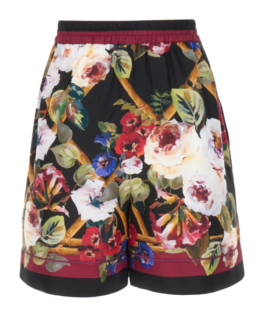 Floral Print Shorts