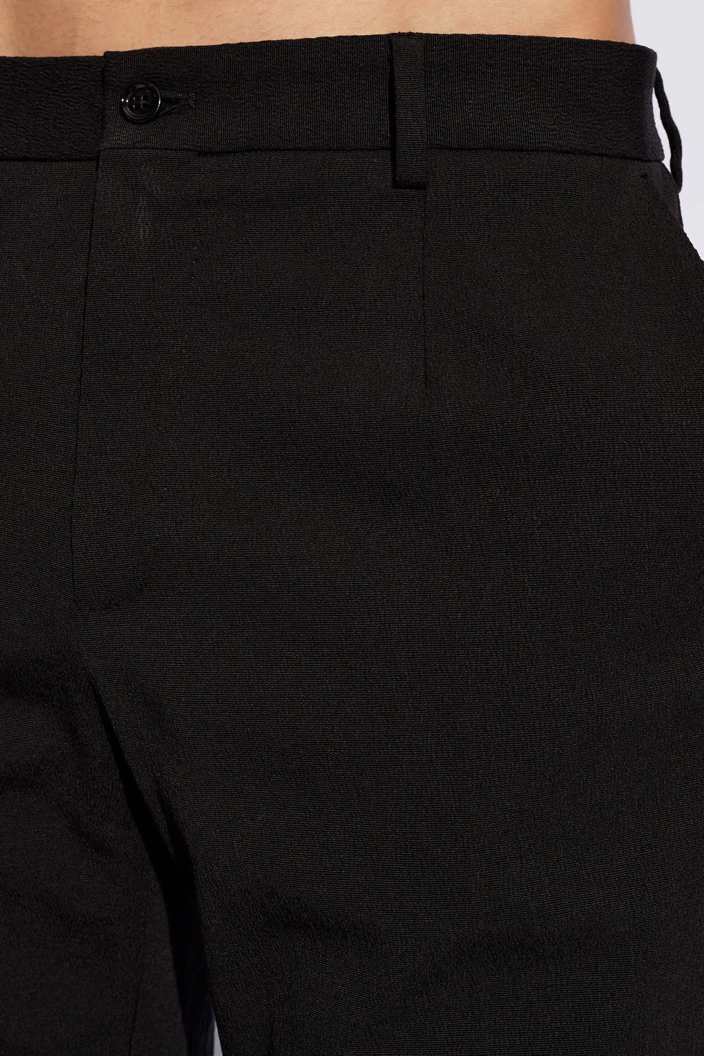 Pressed Crease Straight Leg Trousers