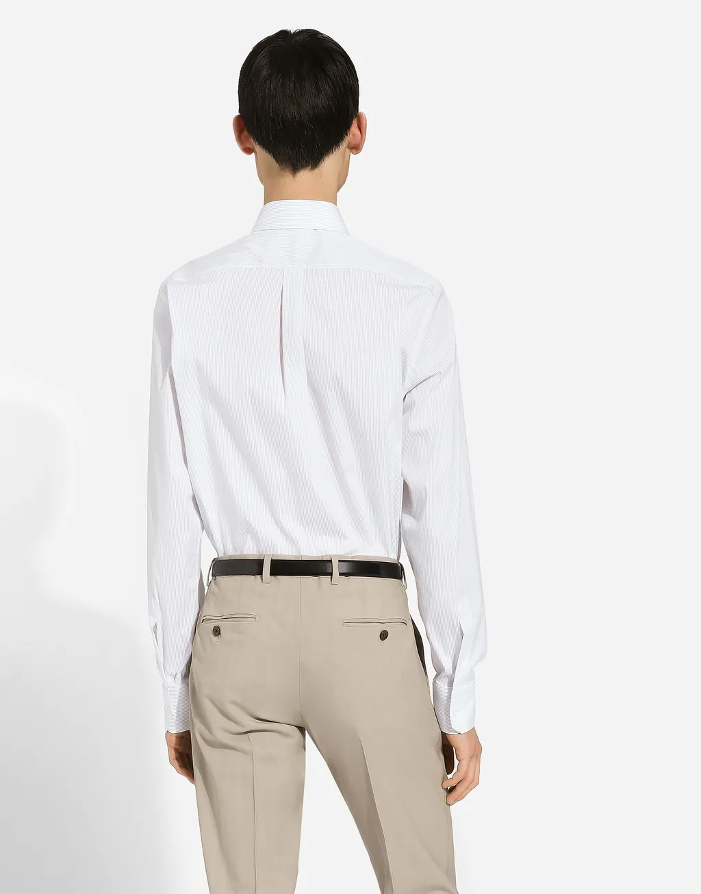 Striped Poplin Shirt