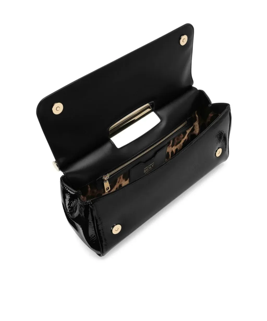 Logo Plaque Clutch Bag