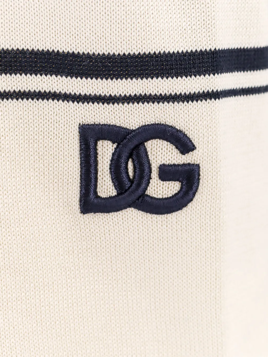 Logo Embroidered Knitted Polo Shirt