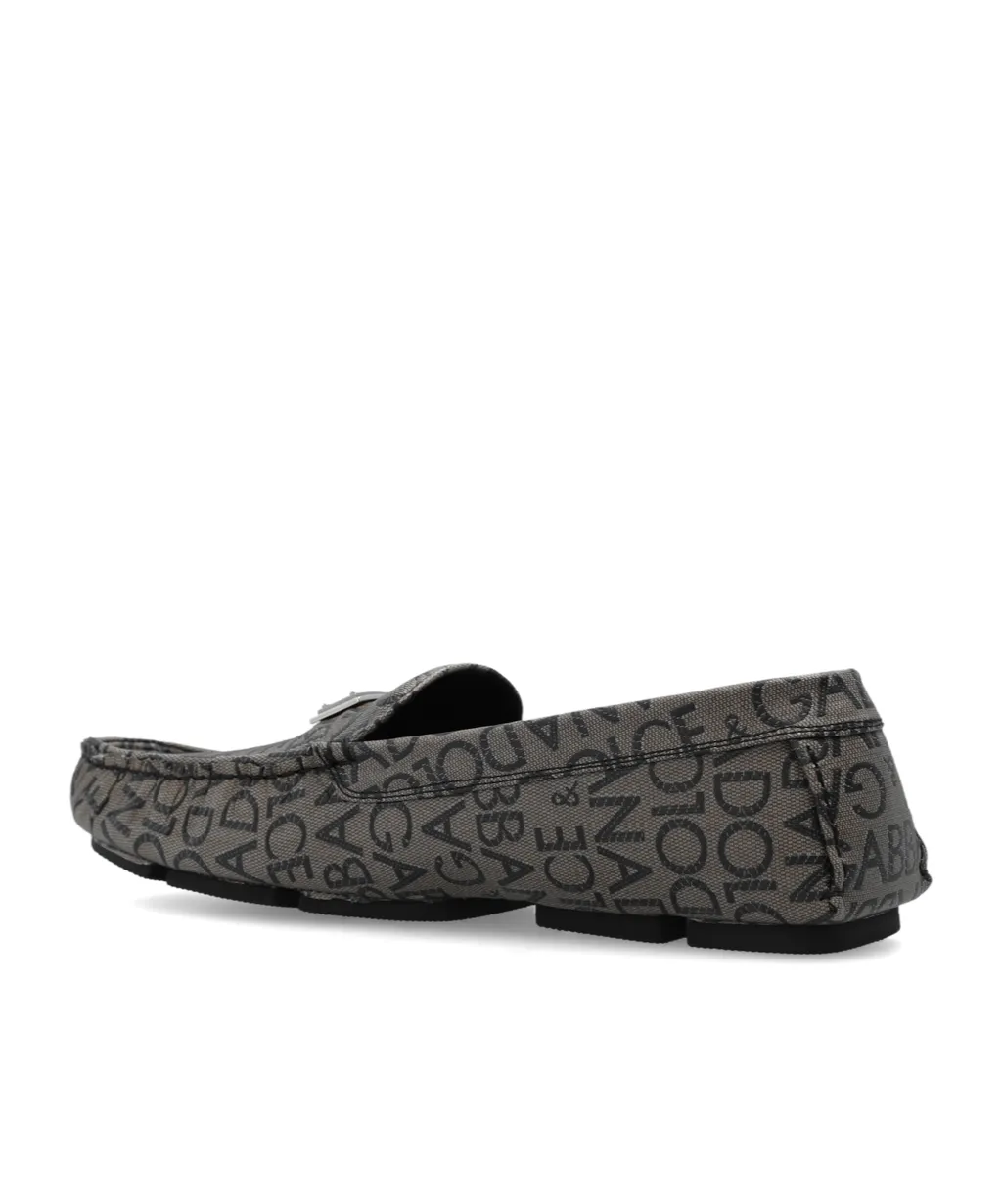 Logo Plaque Loafers