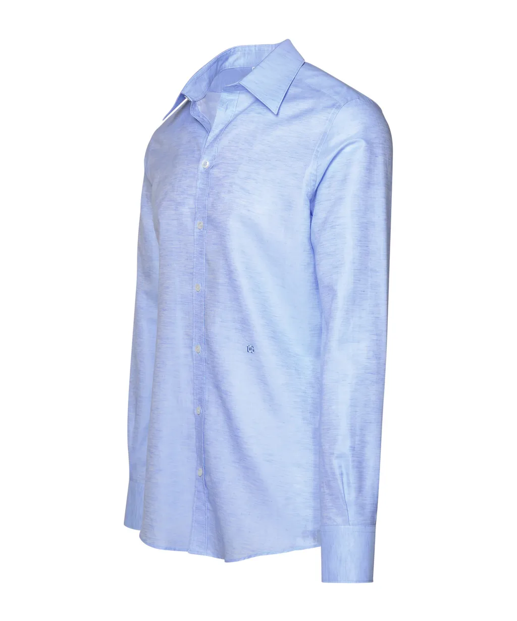 Logo Embroidered Buttoned Shirt