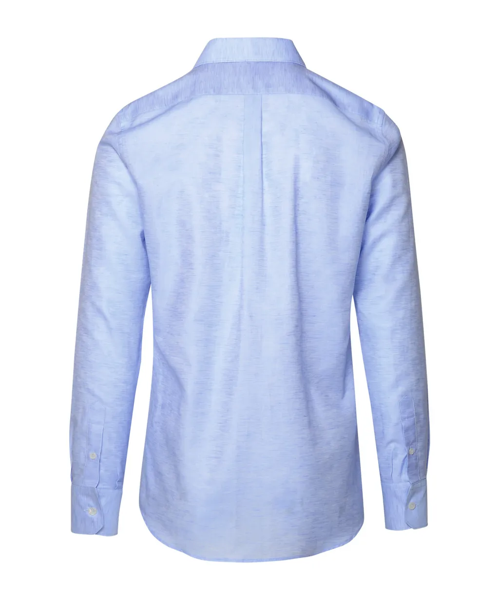 Logo Embroidered Buttoned Shirt