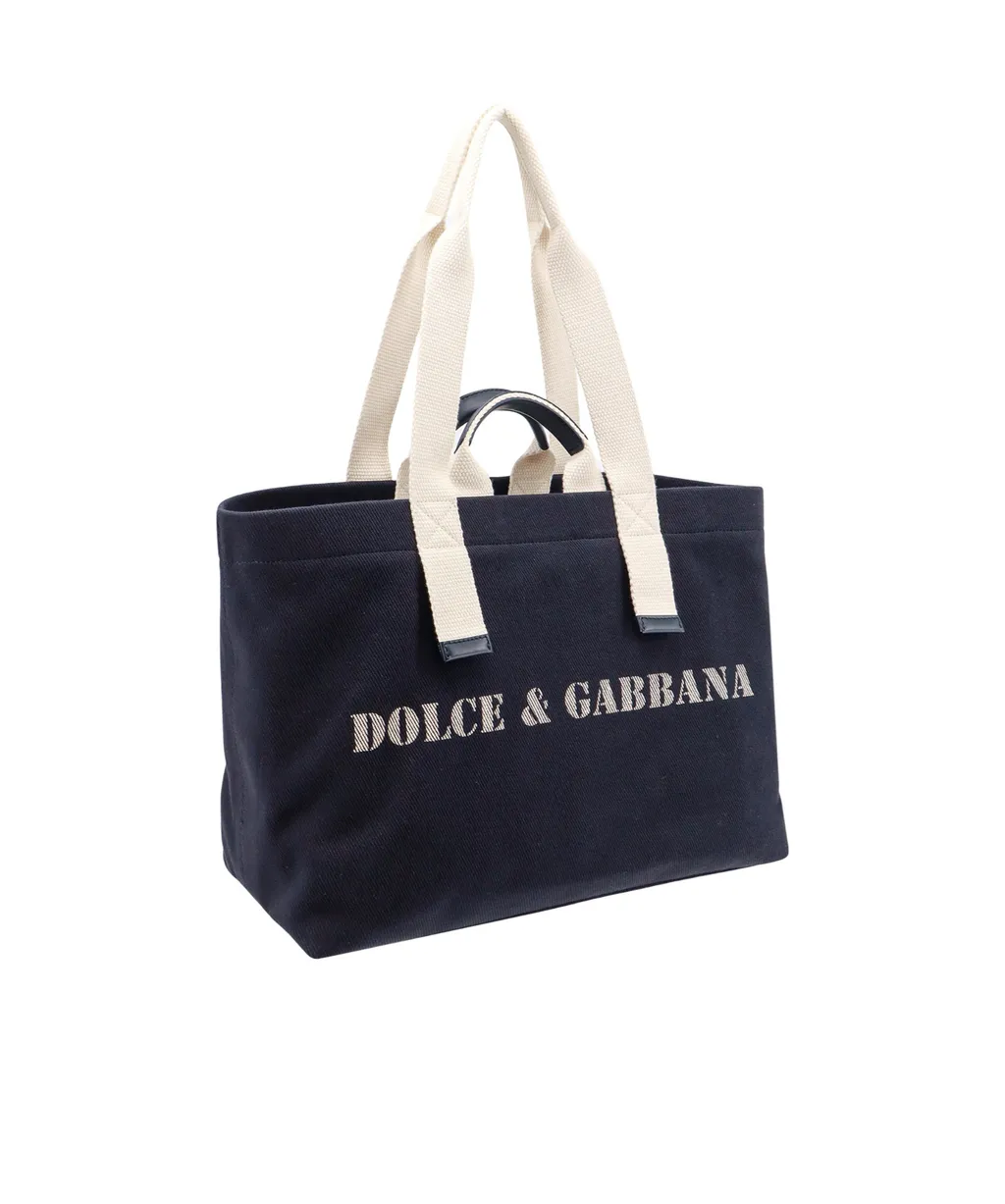 Logo Printed Shoulder Bag