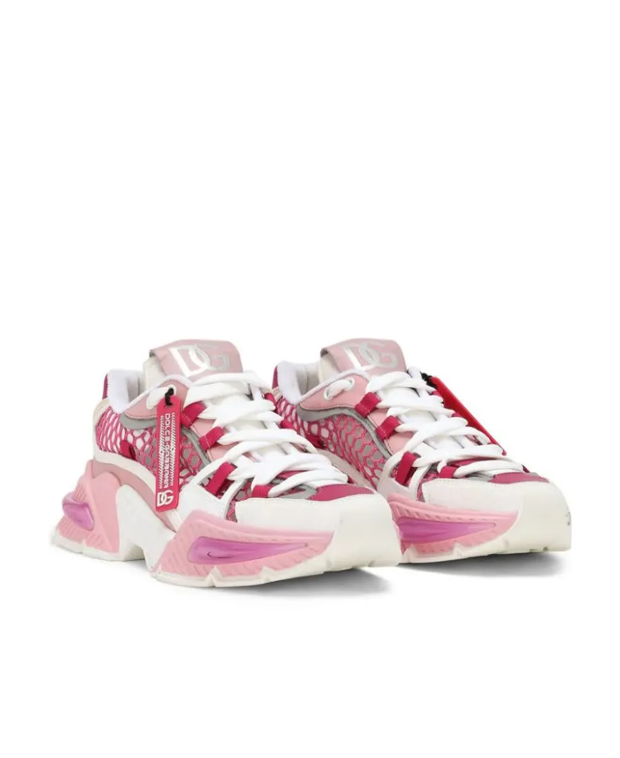 Airmaster Logo Tag Chunky Mesh Sneakers