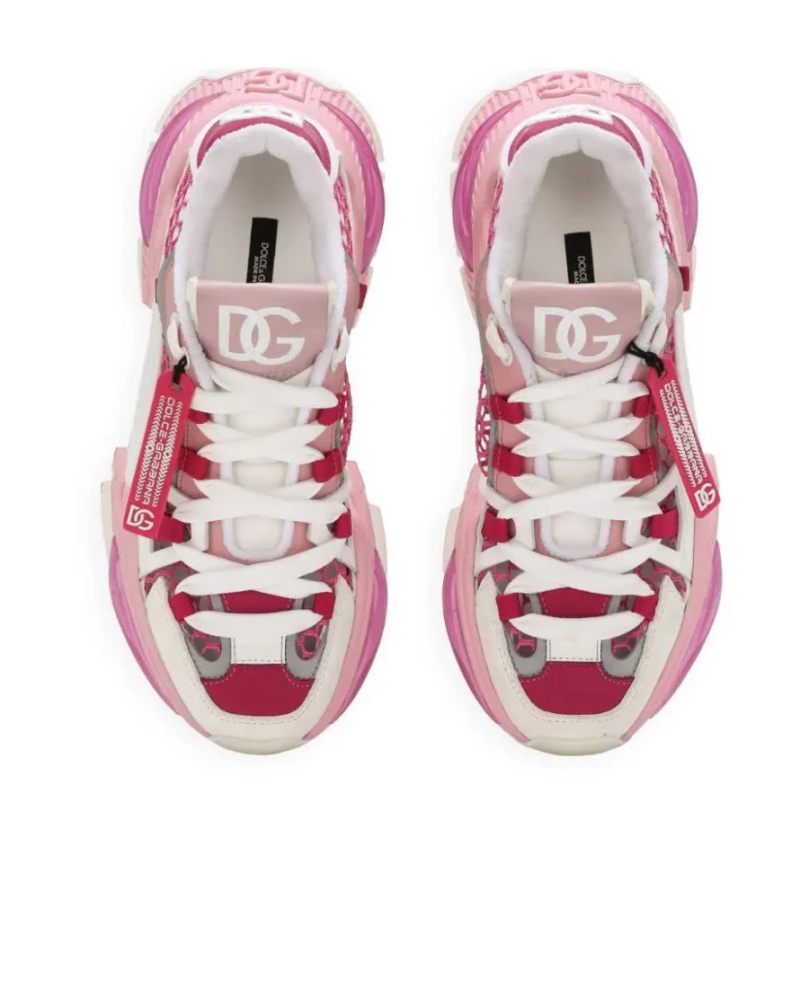 Airmaster Logo Tag Chunky Mesh Sneakers