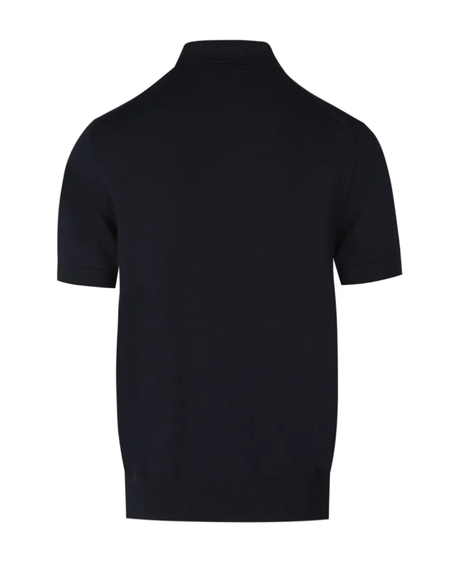 Logo-Plaque Short-Sleeved Polo Shirt
