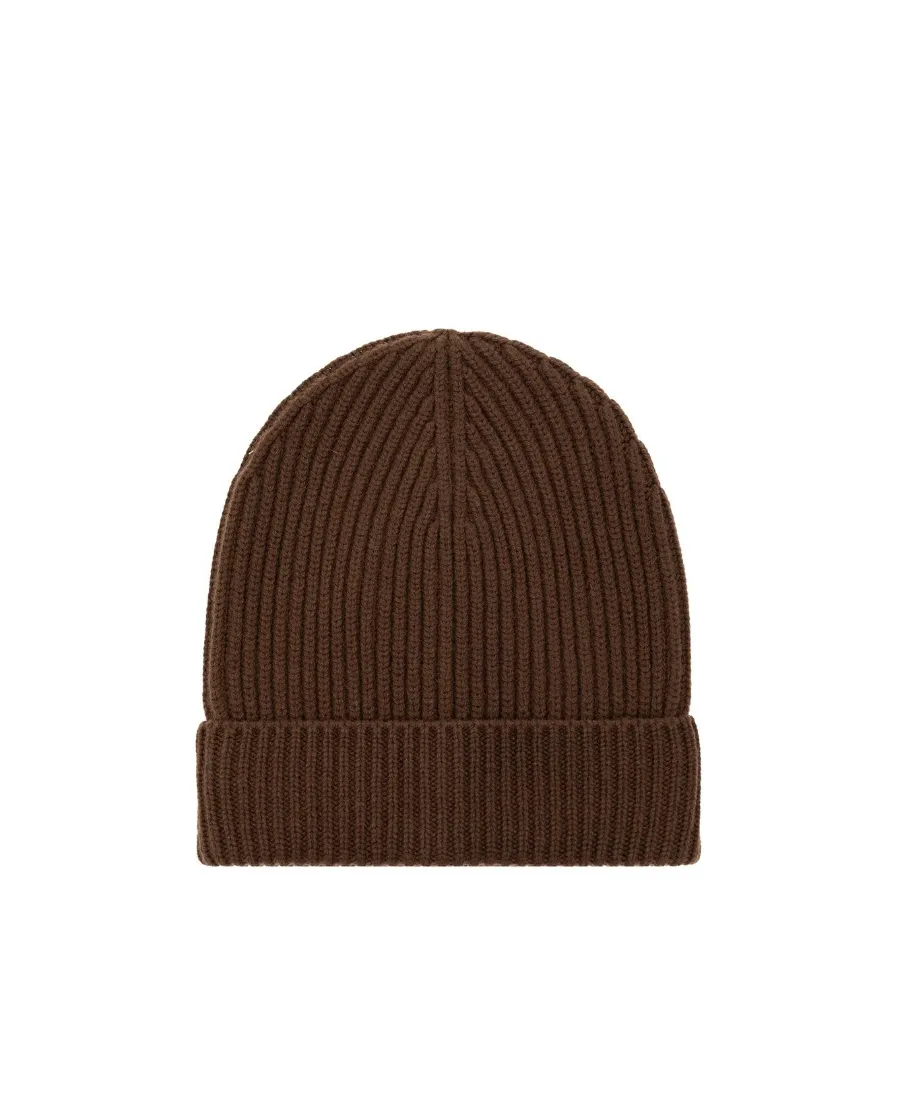 Turn-Up Brim Knit Beanie