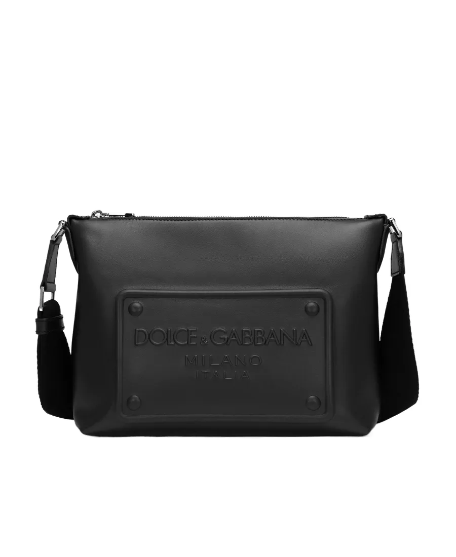 Logo Embossed Small Shoulder Bag