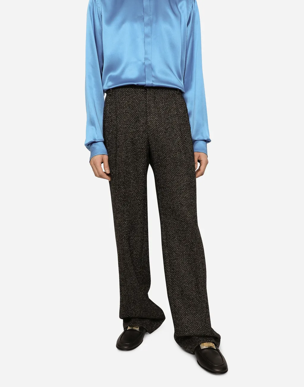 Stretch Straight Pants
