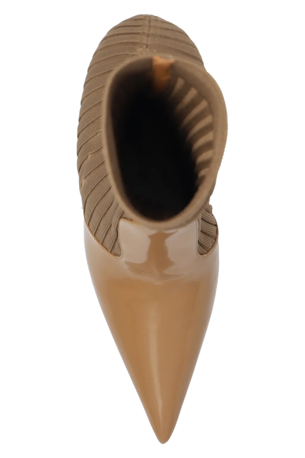 Pointed-Toe Heeled Boots