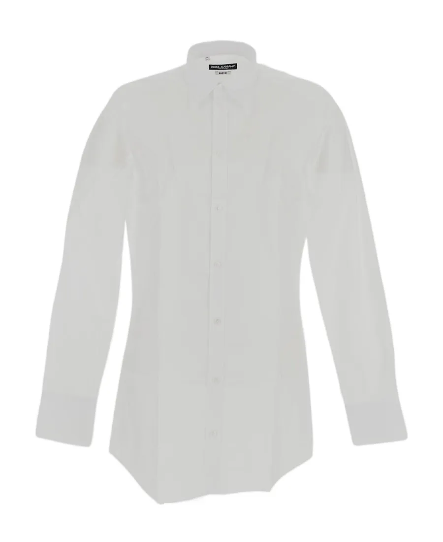 Buttoned Asymmetric Shirt
