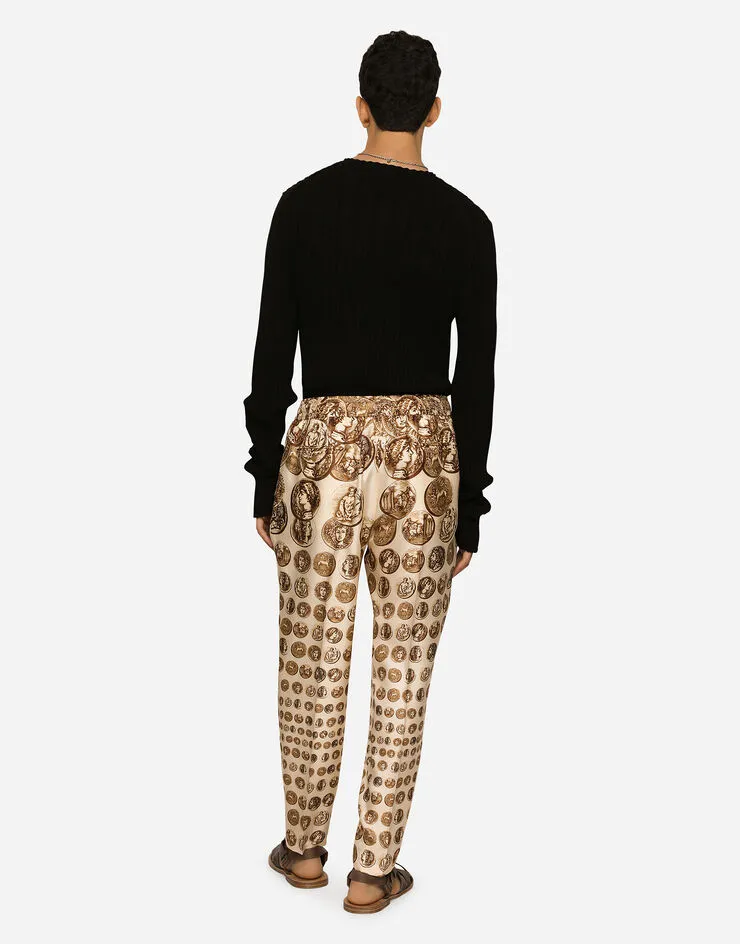 Long Sleeved Ribbed Knit Jumper