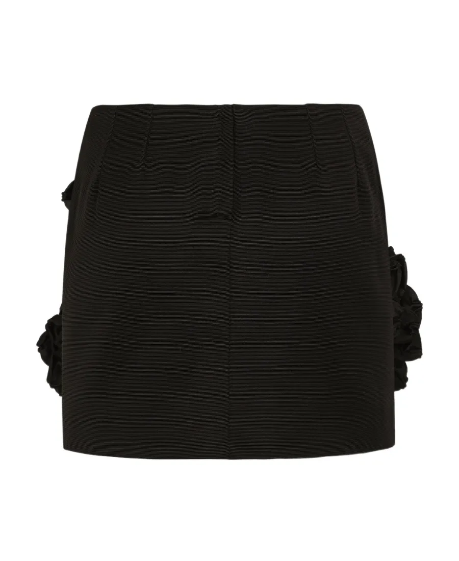 Floral Patch Mini Skirt