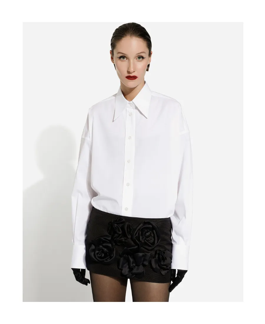 Floral Patch Mini Skirt