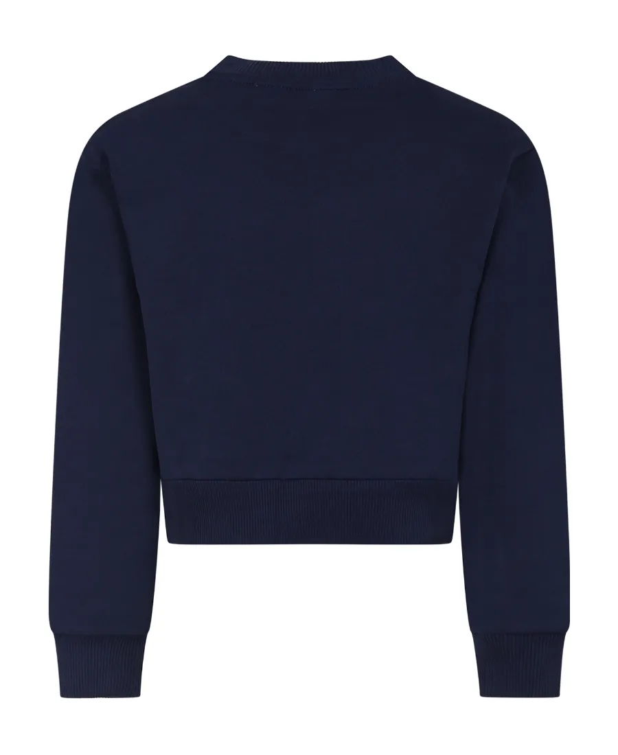 Rose Patch Crewneck Sweatshirt