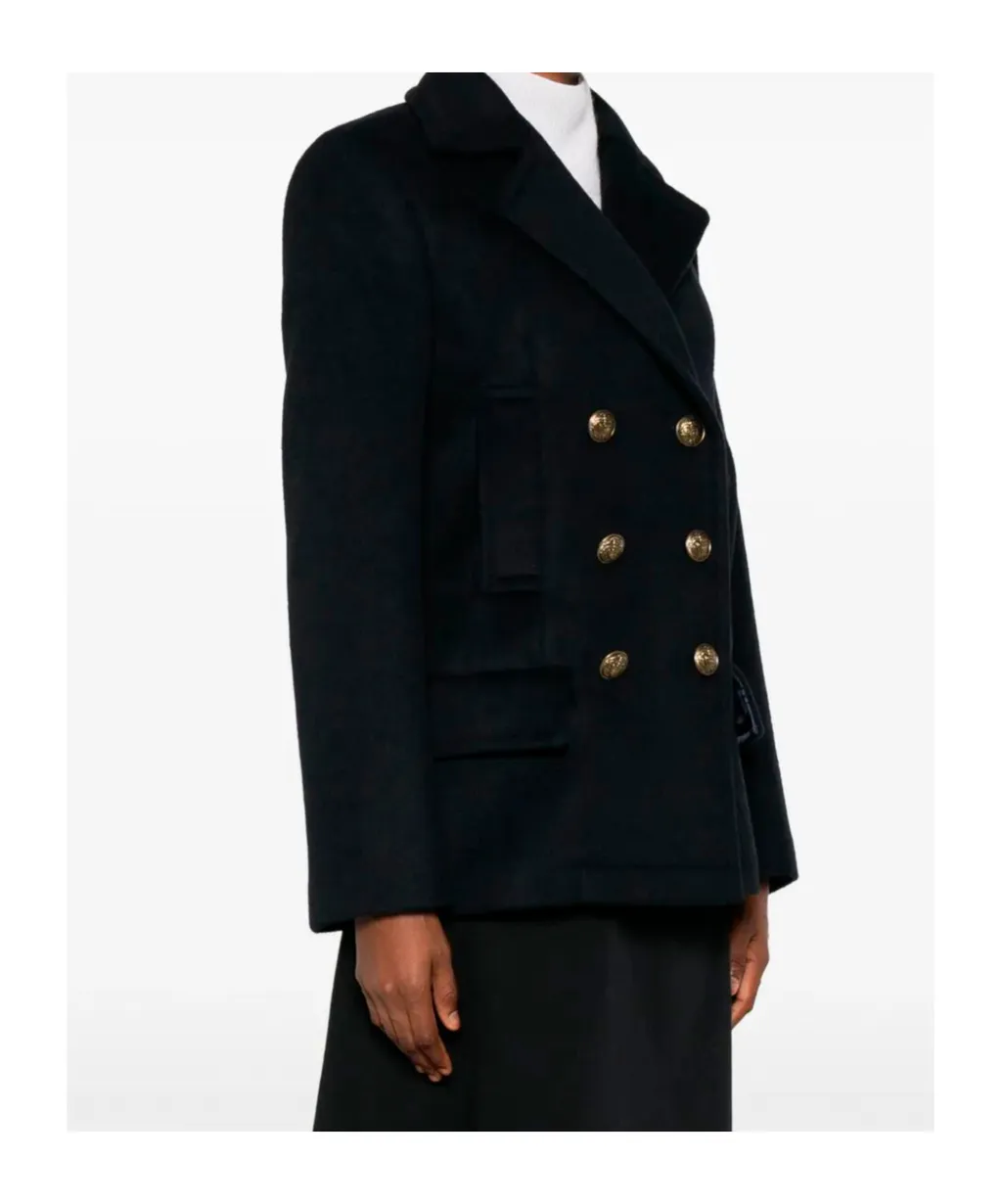 Double-Breasted Coat