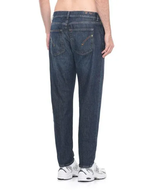 Belted Five-Pocket Jeans