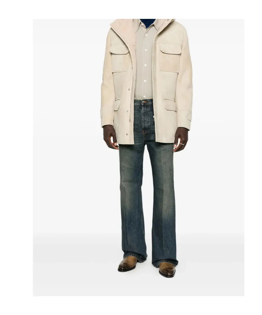 Hooded Fur Coat