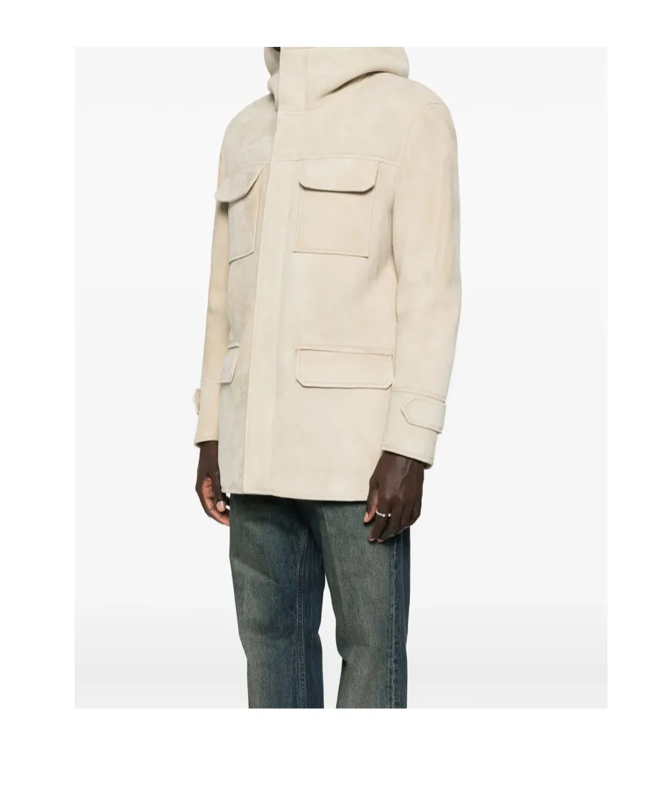 Hooded Fur Coat