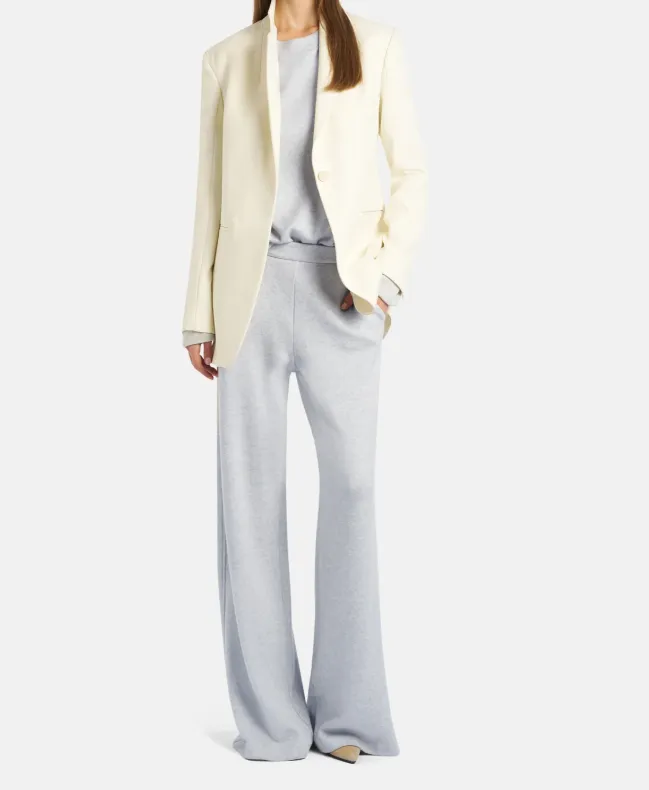 Wide-Leg Viscose Trousers