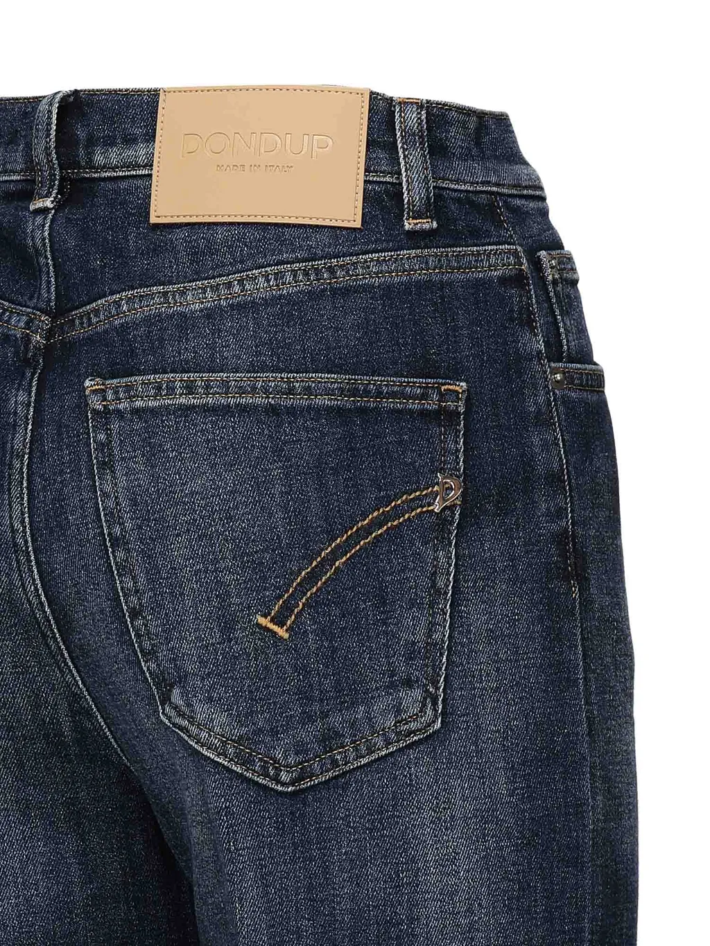 Logo Detail Straight-Leg Jeans