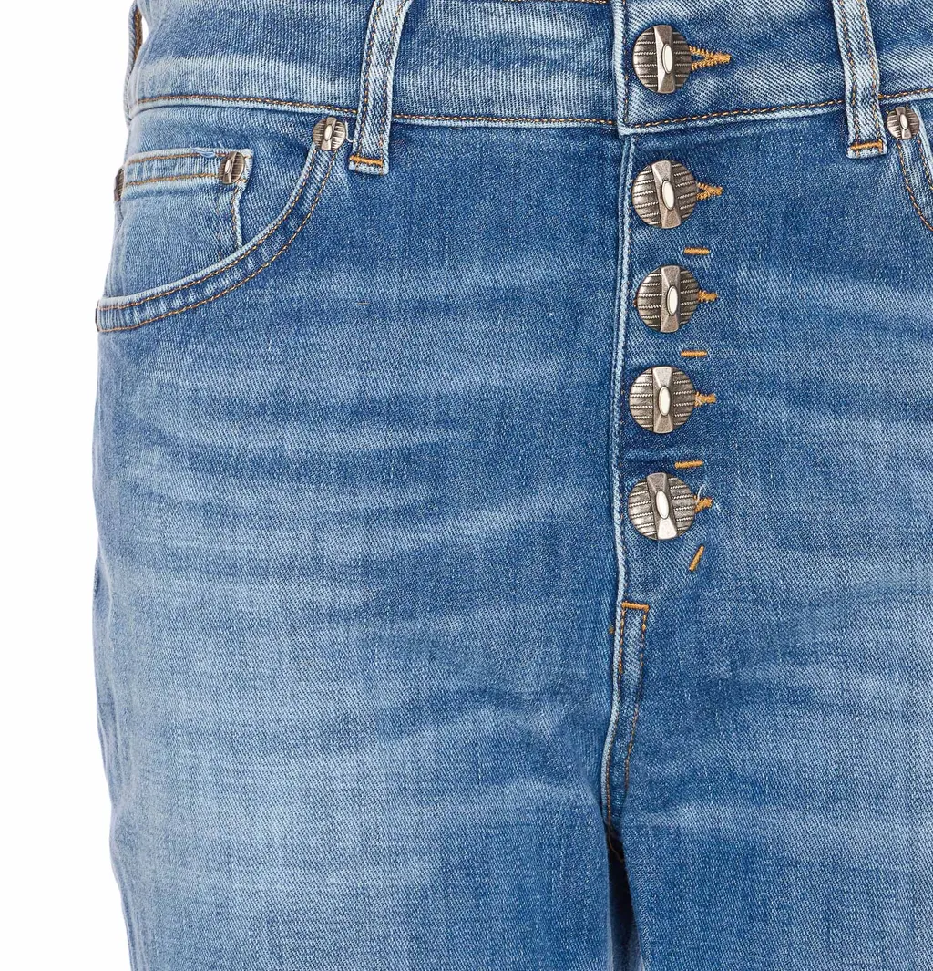 Koons Buttoned Loose-Fit Jeans